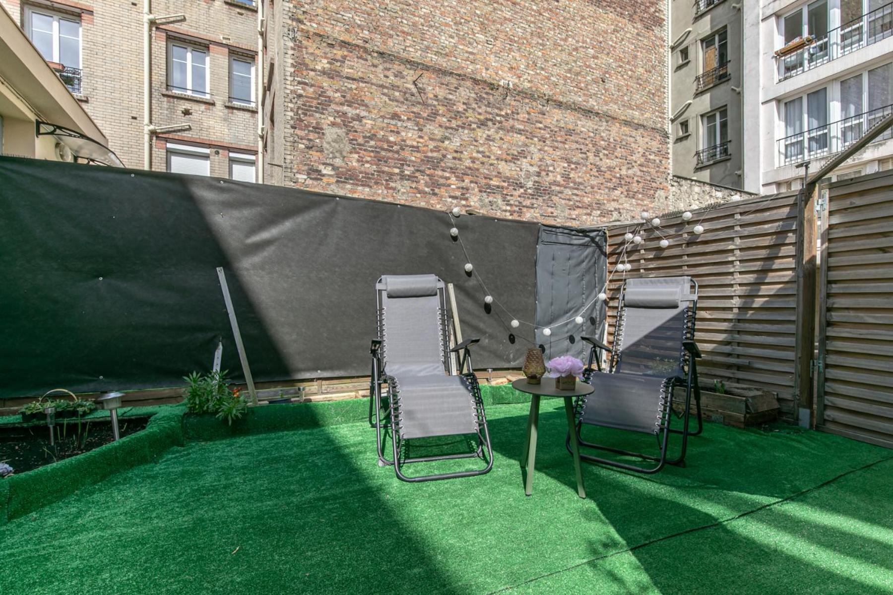 Superbe Maison De Ville Avec Jardin Montrouge Bagian luar foto